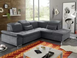 Ecksofa Borgiallo | Grau