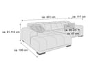 Ecksofa Imano | Mehrfarbig 4