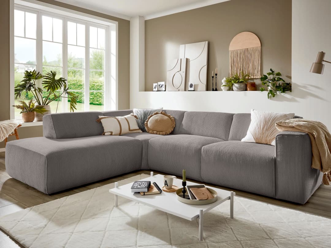 Ecksofa Kaja VI | Blau