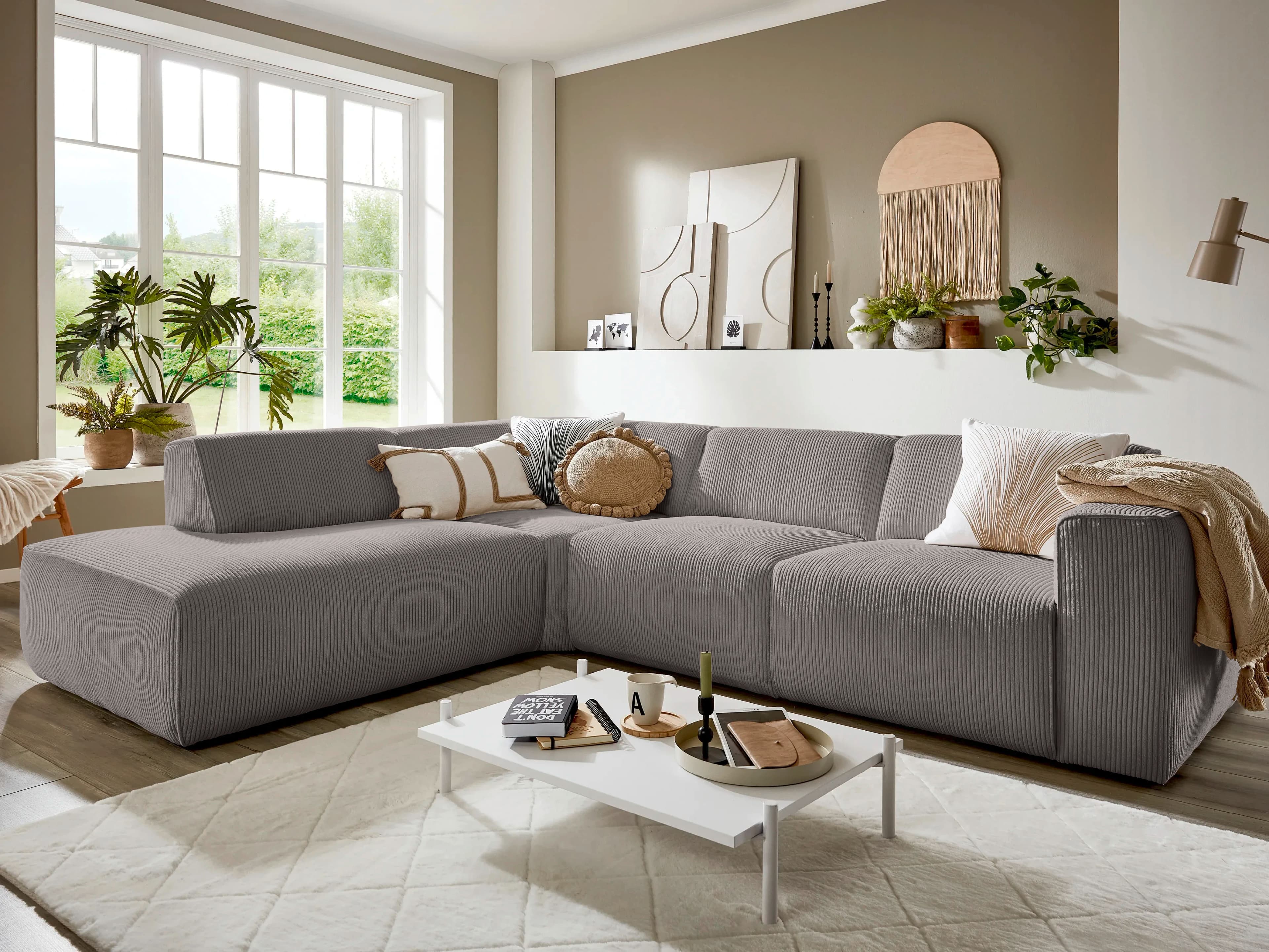 Ecksofa Kaja VI | Grau