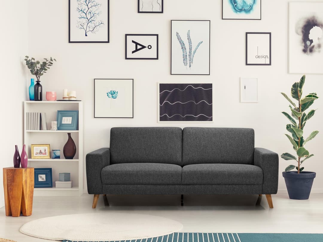 Einzelsofa Kamino V | Grau