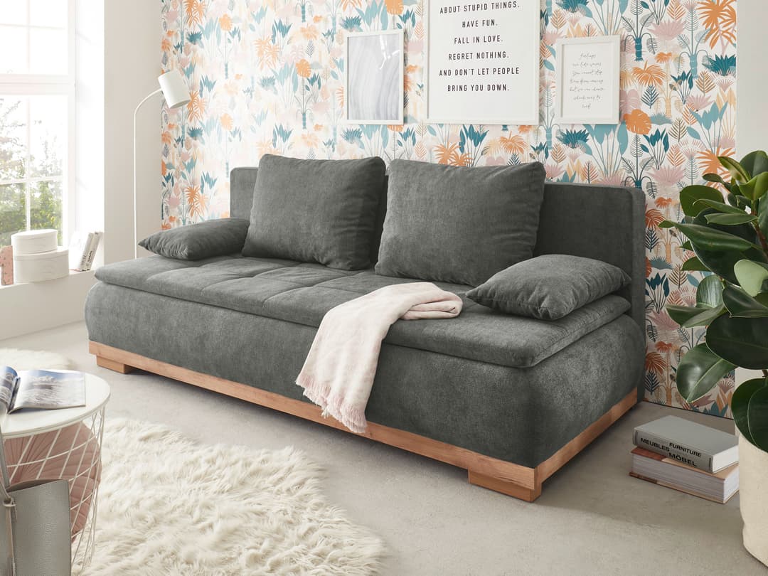 Schlafsofa Bargun | Grau