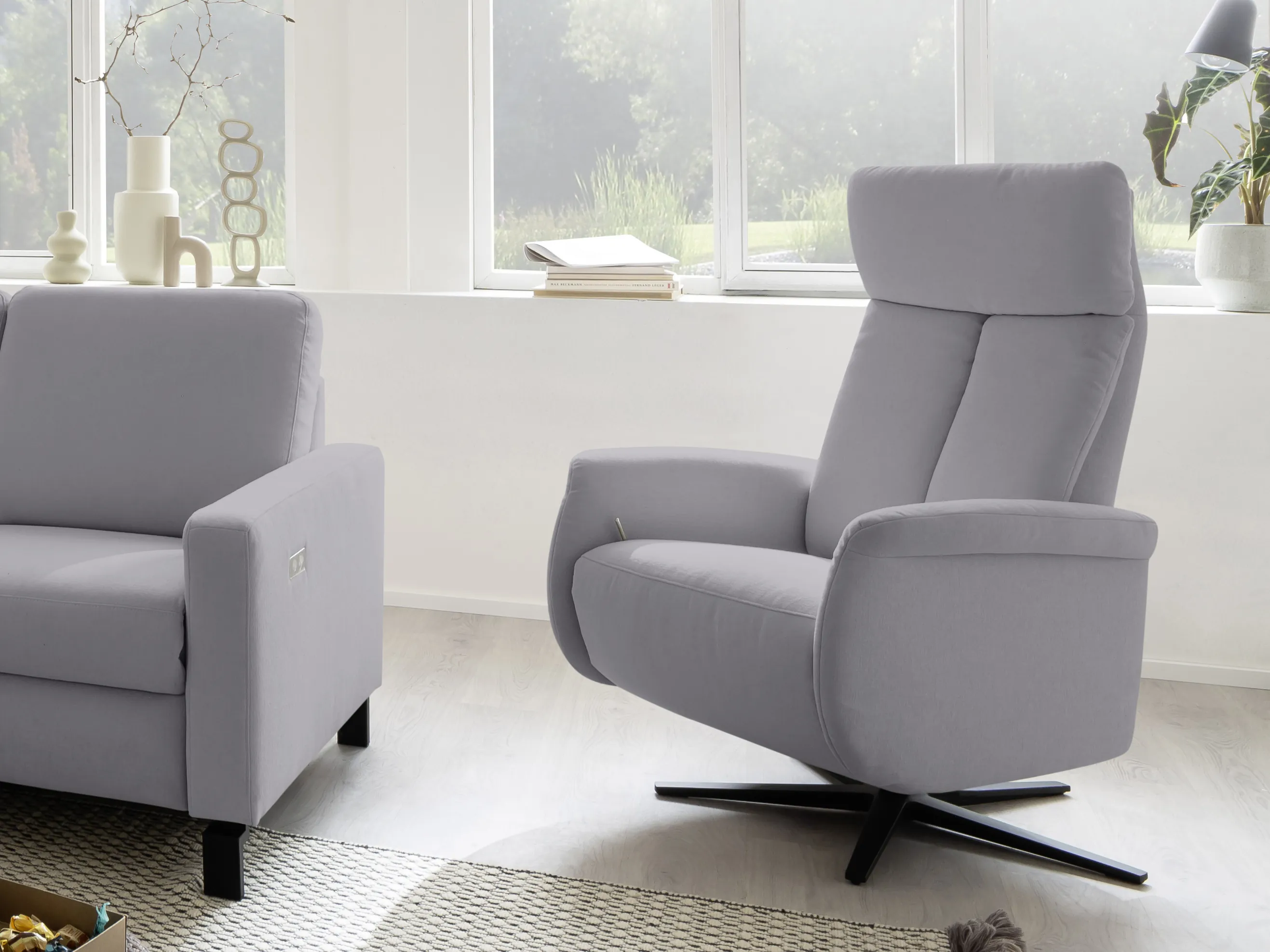Relaxsessel Chester II | Grau