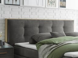 Boxspringbett Bigome II | Grau