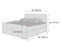 Boxbett Belucha | Grau