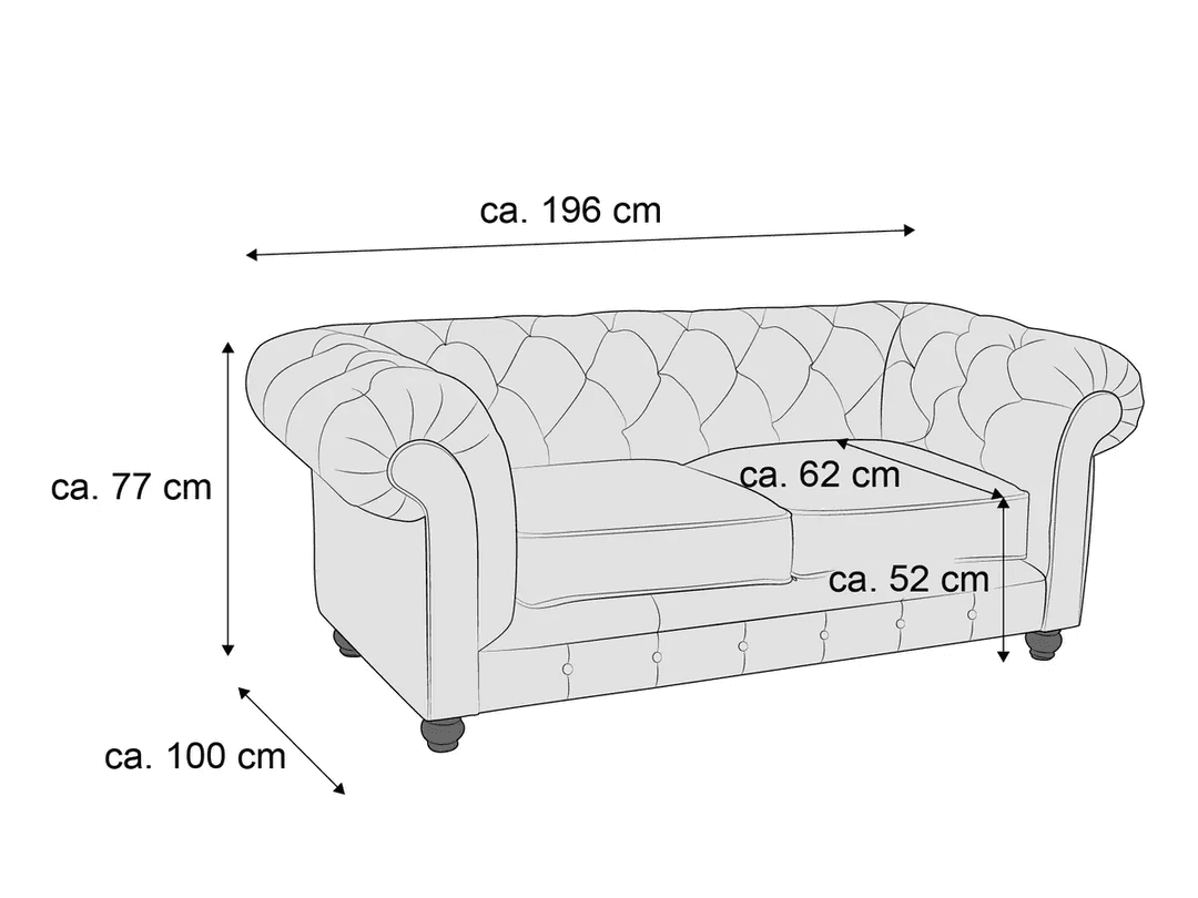 Einzelsofa Mandy II | Grau