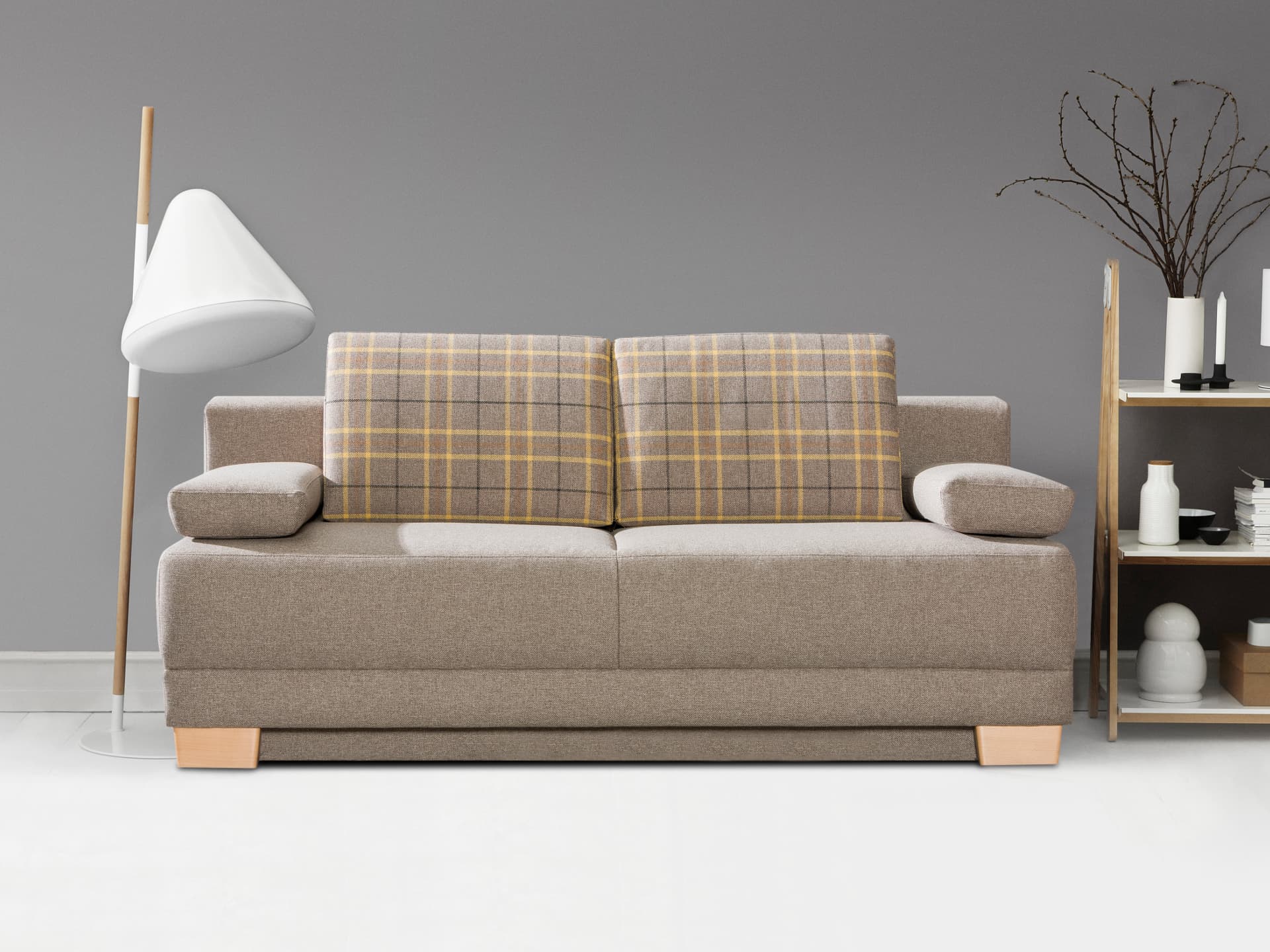 Schlafsofa Rino | Braun
