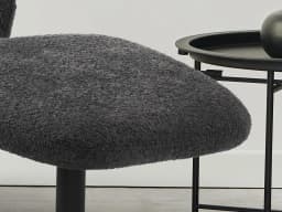 Polsterhocker Kiago II | Grau