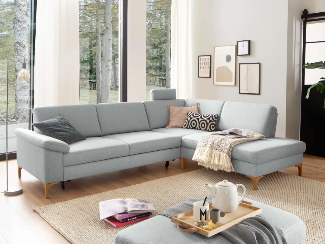 Ecksofa Cavriana VIII | Grau