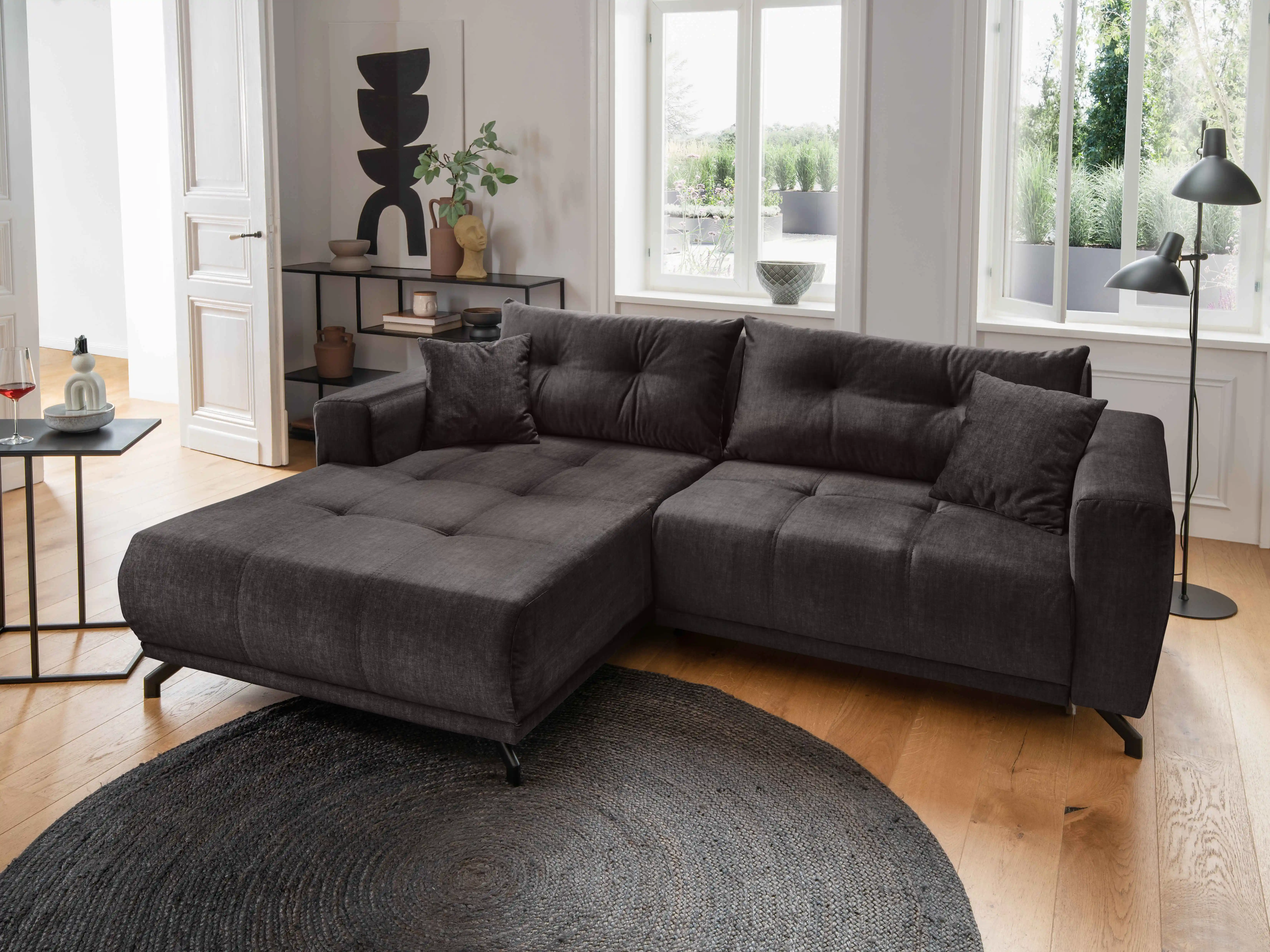 Ecksofa Birden II | Grau