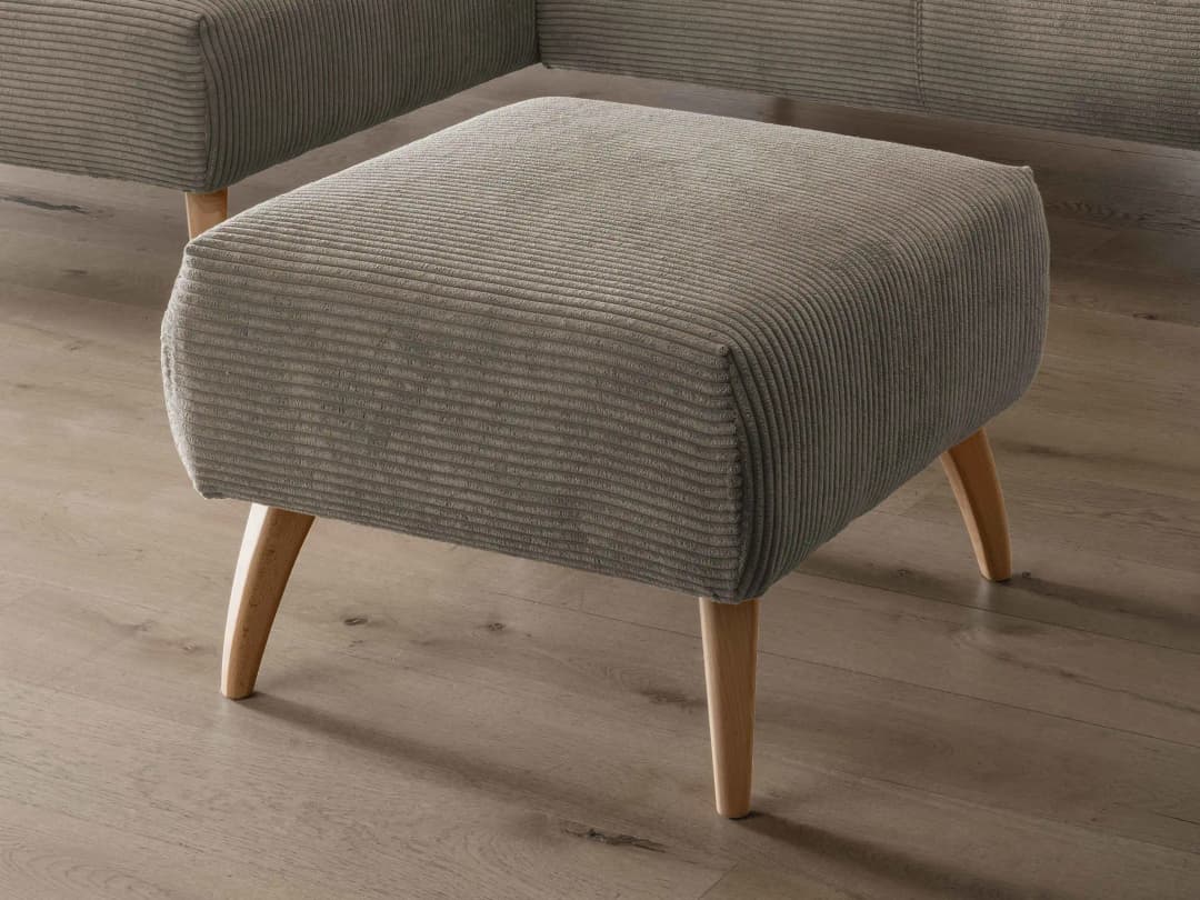 Ecksofa Birga II | Grau