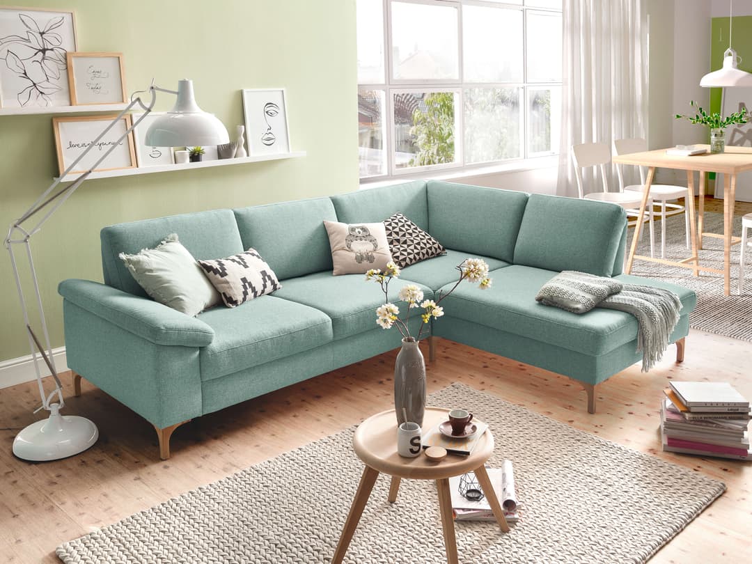 Ecksofa Cavriana | Türkis
