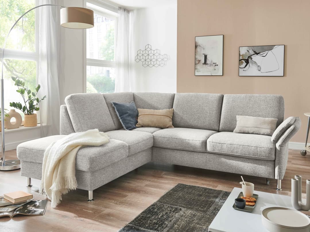 Ecksofa Zianodi | Grau