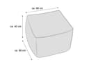 Polsterhocker Covo | Gelb 2