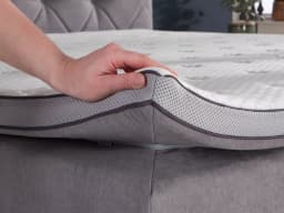 Boxspringbett Solmount | Grau