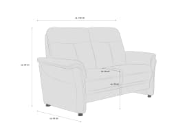 Einzelsofa Grove | Weiß