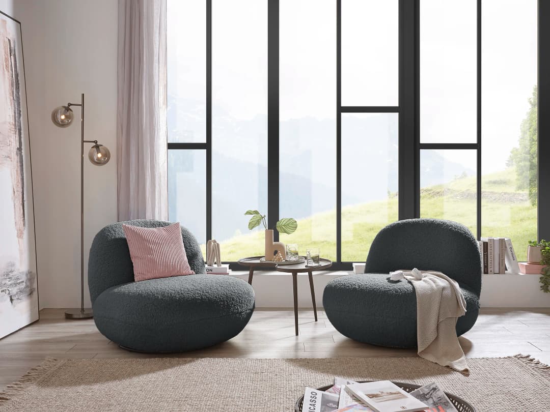 Polstersessel Brandi | Grau