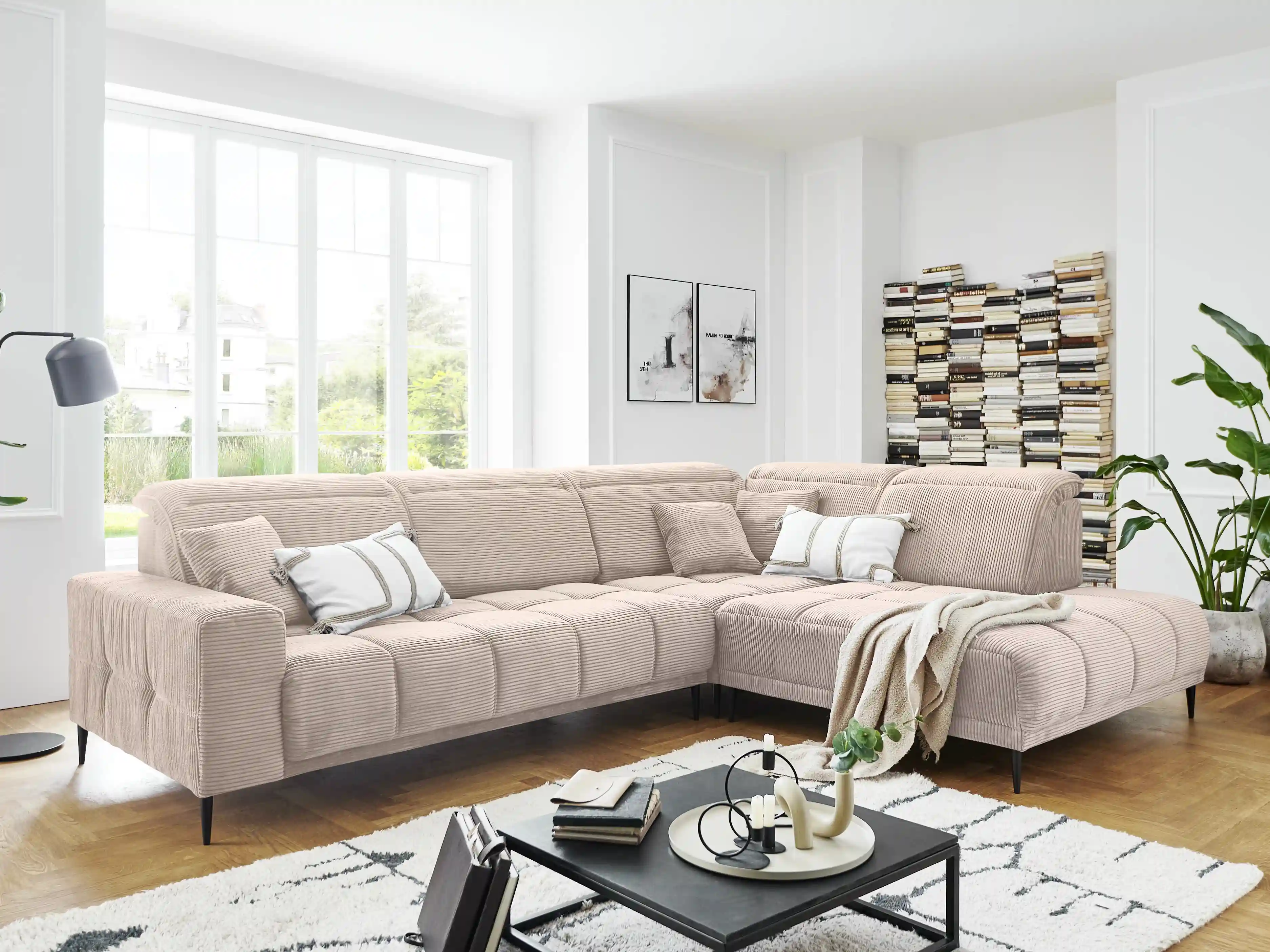 Ecksofa Irun IV | Rosa