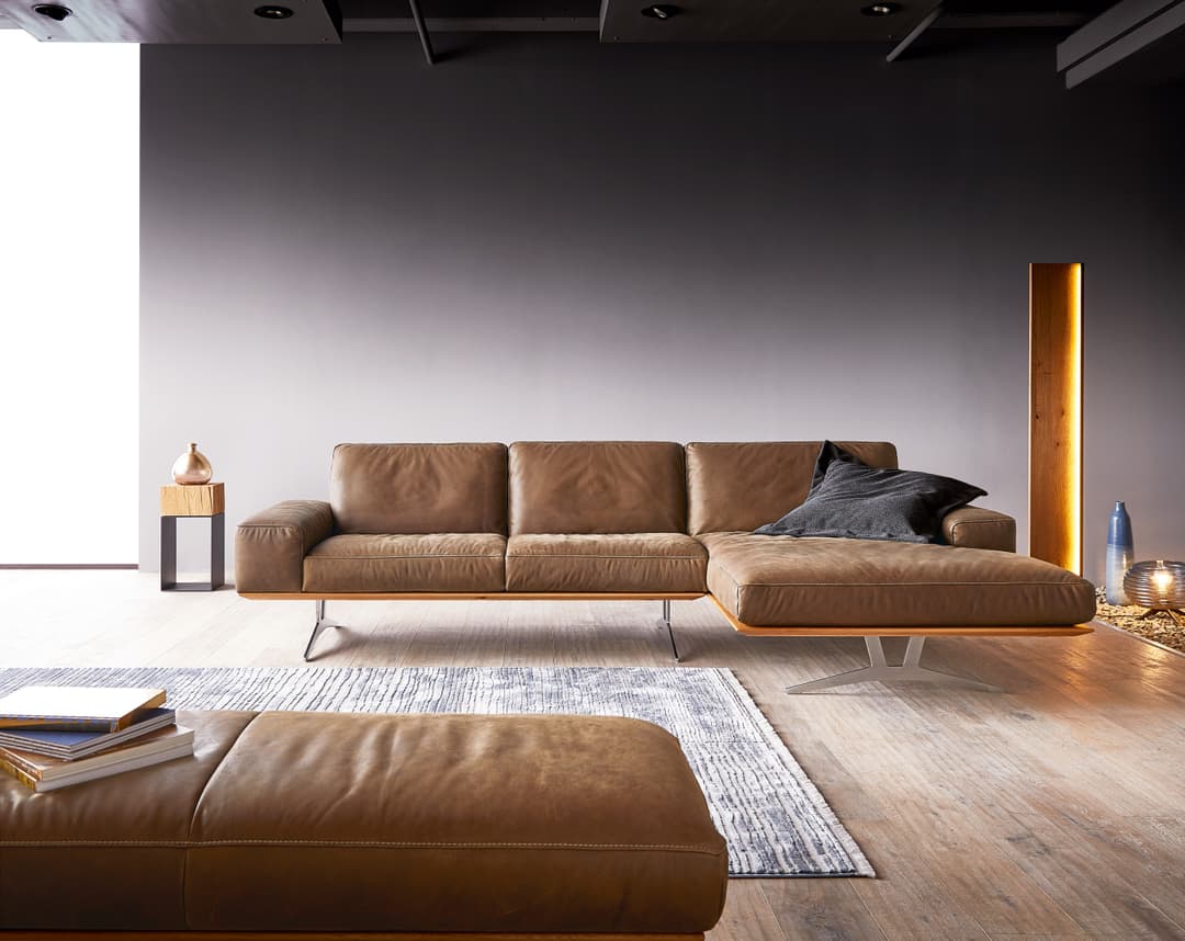 Koinor Ecksofa Hiero (FM) | Braun