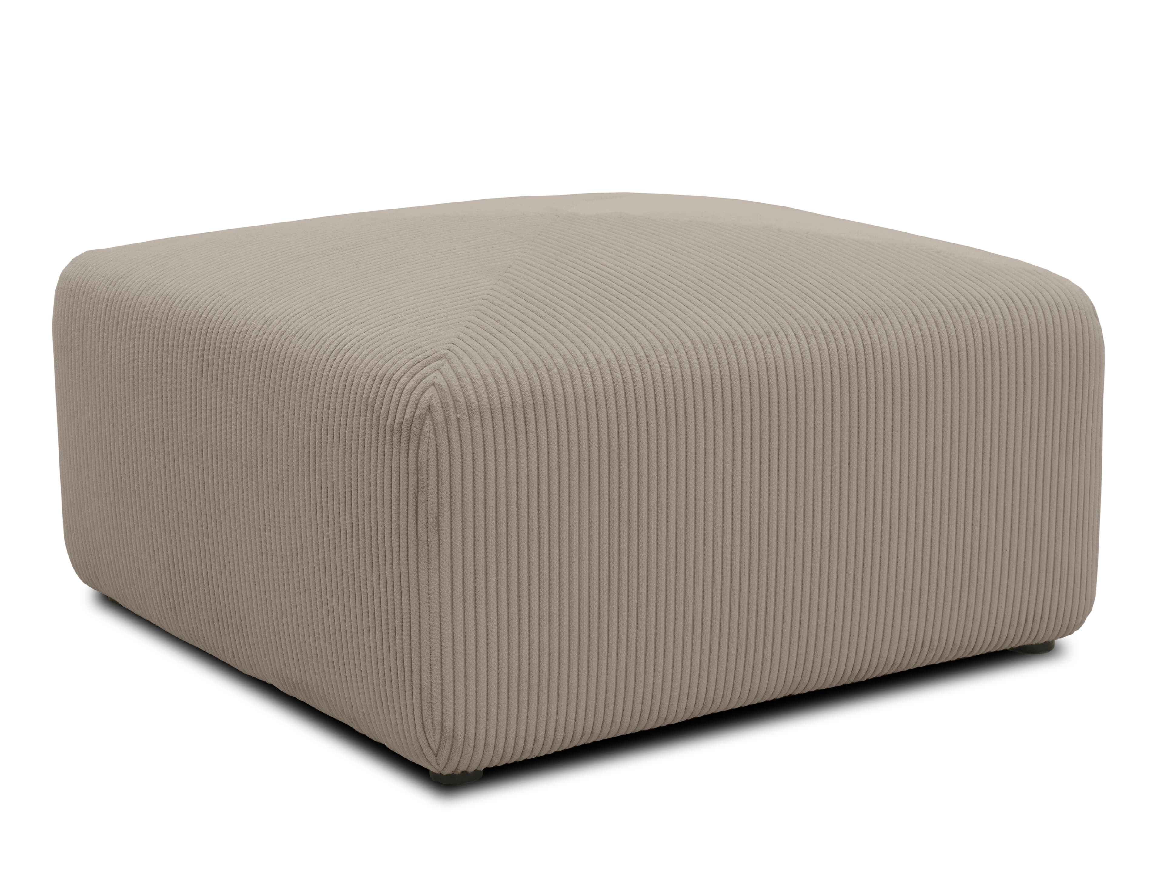 Polsterhocker Dorna III | Braun