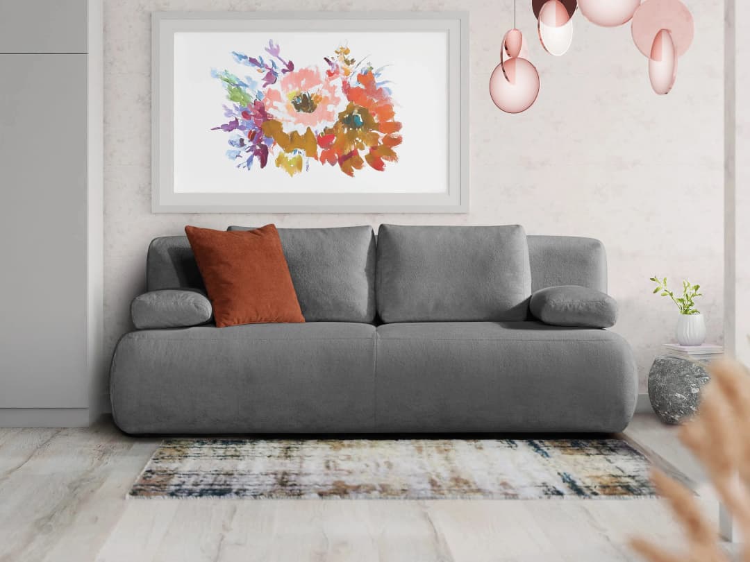 Schlafsofa Reute | Blau