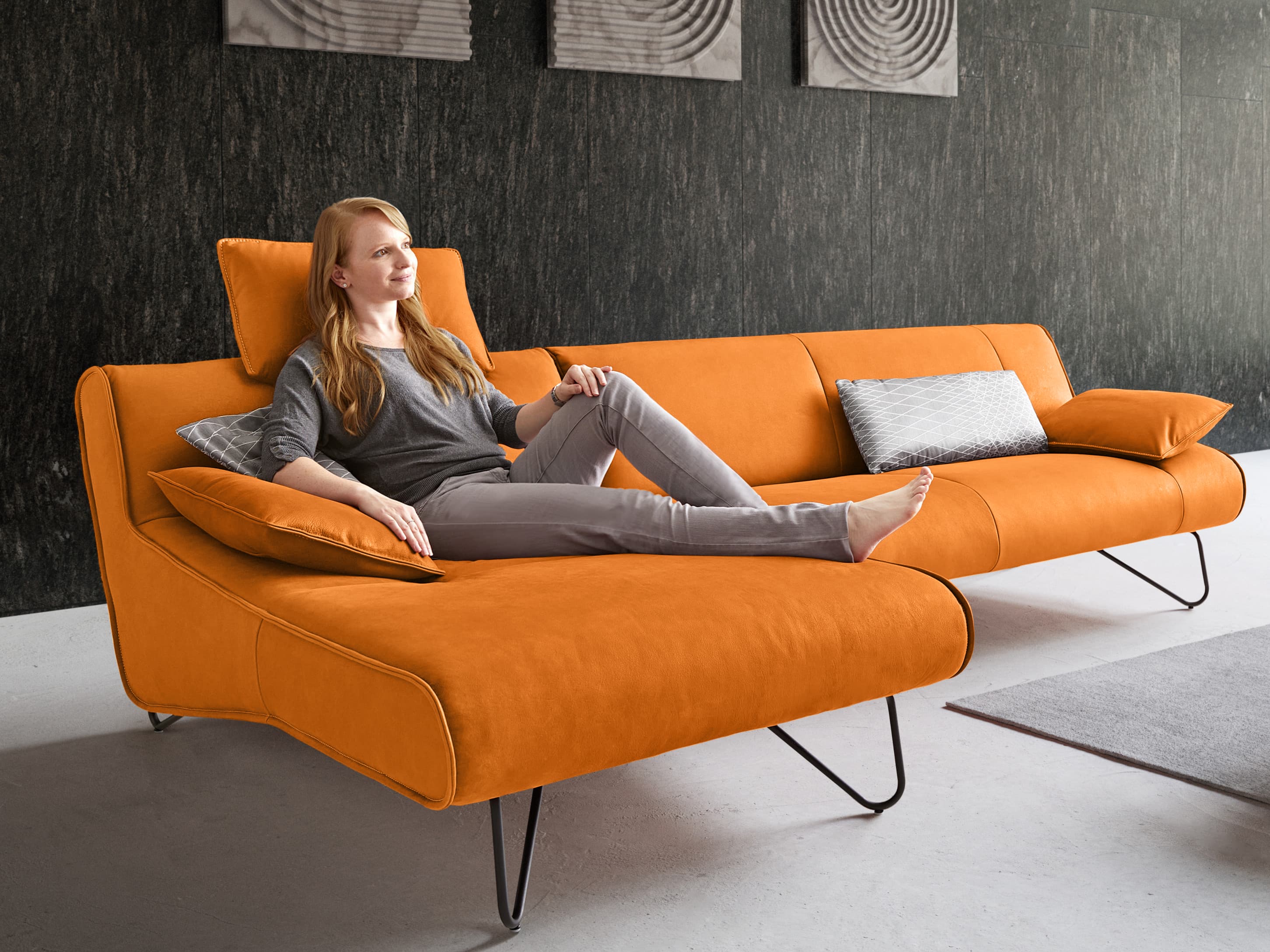 Koinor Ecksofa Gismo | Braun