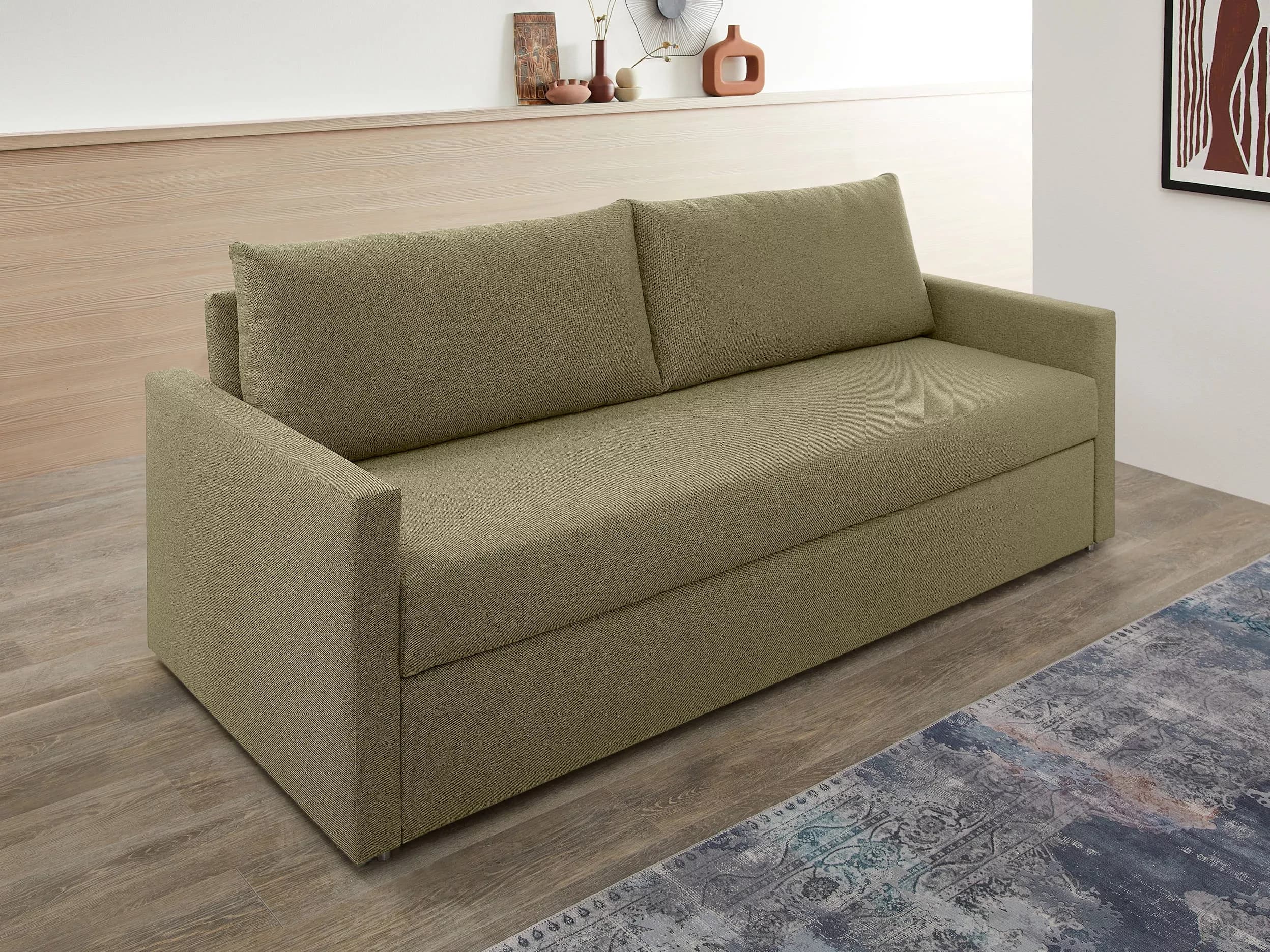 Schlafsofa Beger | Grün
