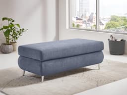 Polsterhocker Monno III | Blau