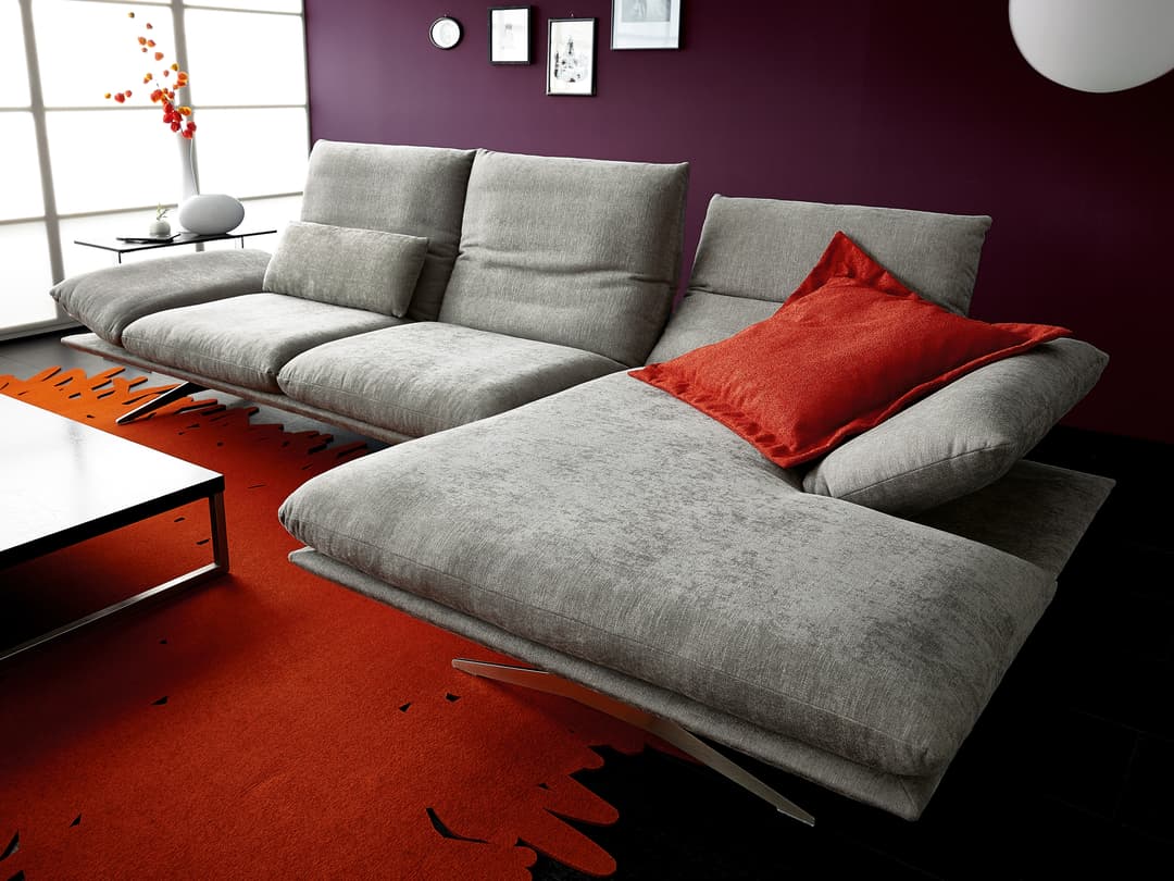 Koinor Ecksofa Francis V | Grau