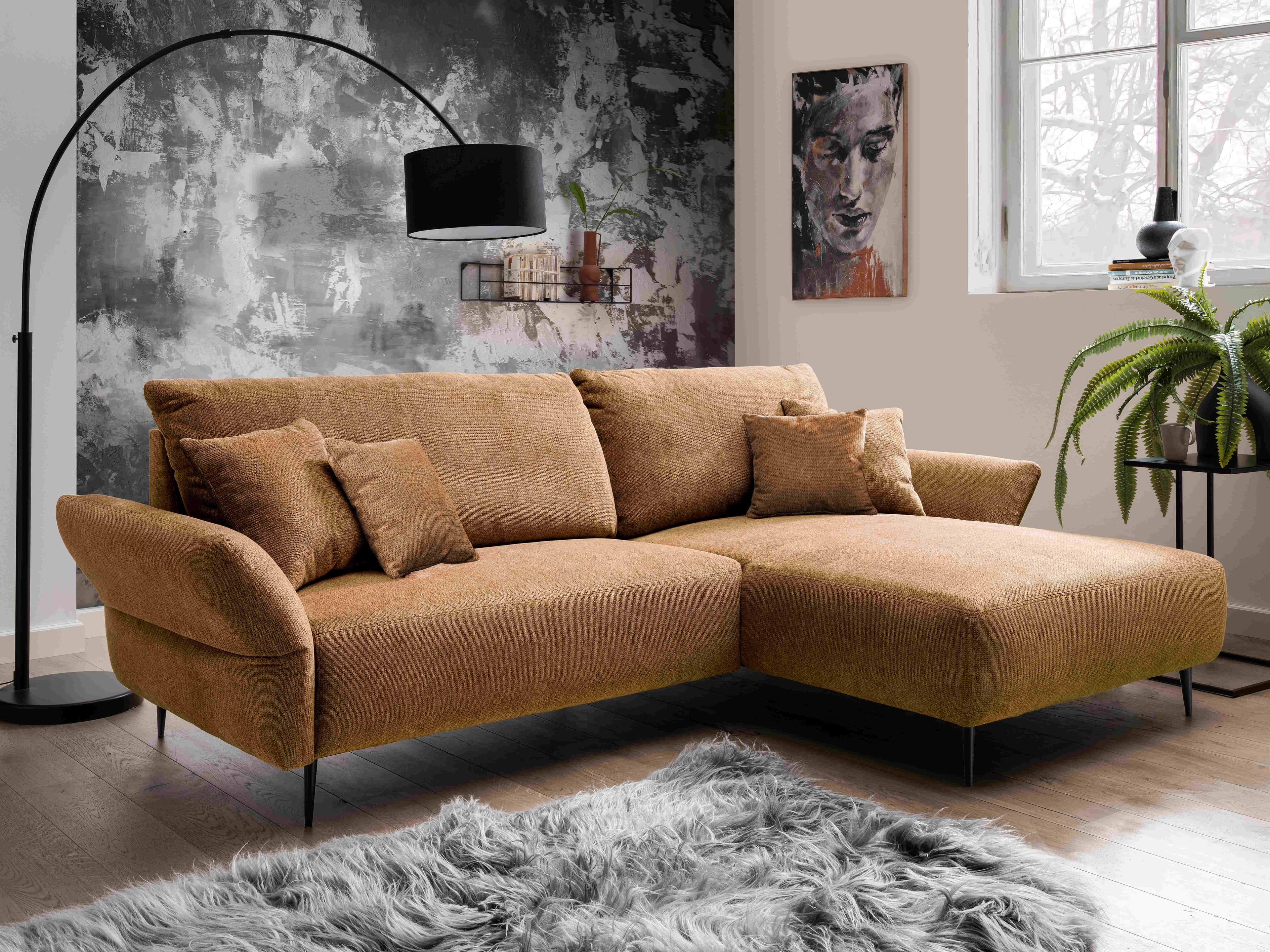 Ecksofa Bagira II | Braun