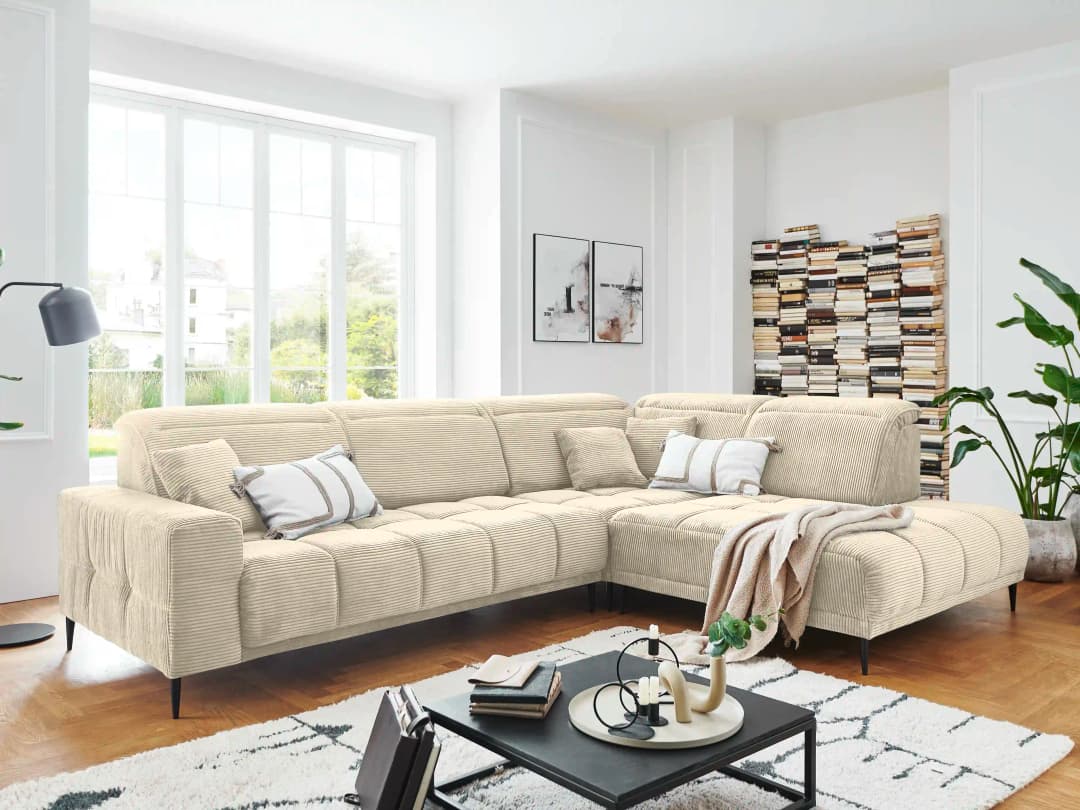 Ecksofa Irun IV | Beige