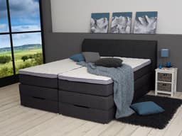 Boxspringbett Semeru III | Grau