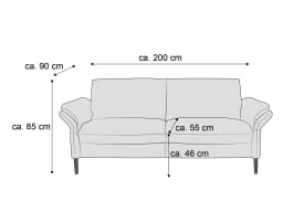 Einzelsofa Carpin III | Orange