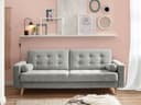 Schlafsofa Brigach | Grau