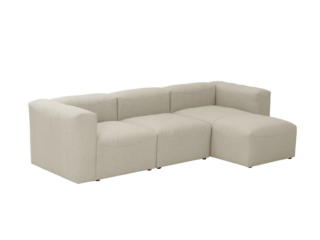 Ecksofa Marcella II | Grau