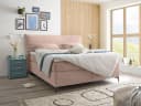 Boxspringbett Barghis | Rosa