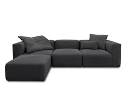 Ecksofa Dorna V | Grau