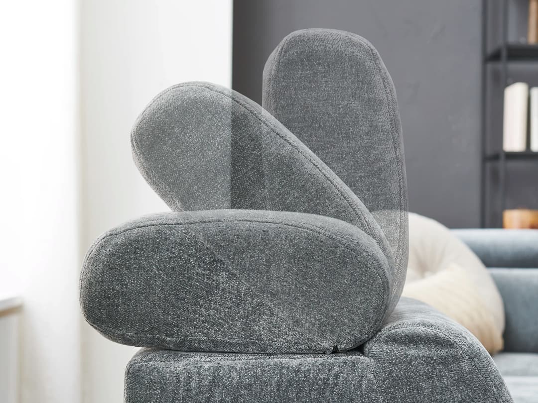 Wohnlandschaft Darby | Grau