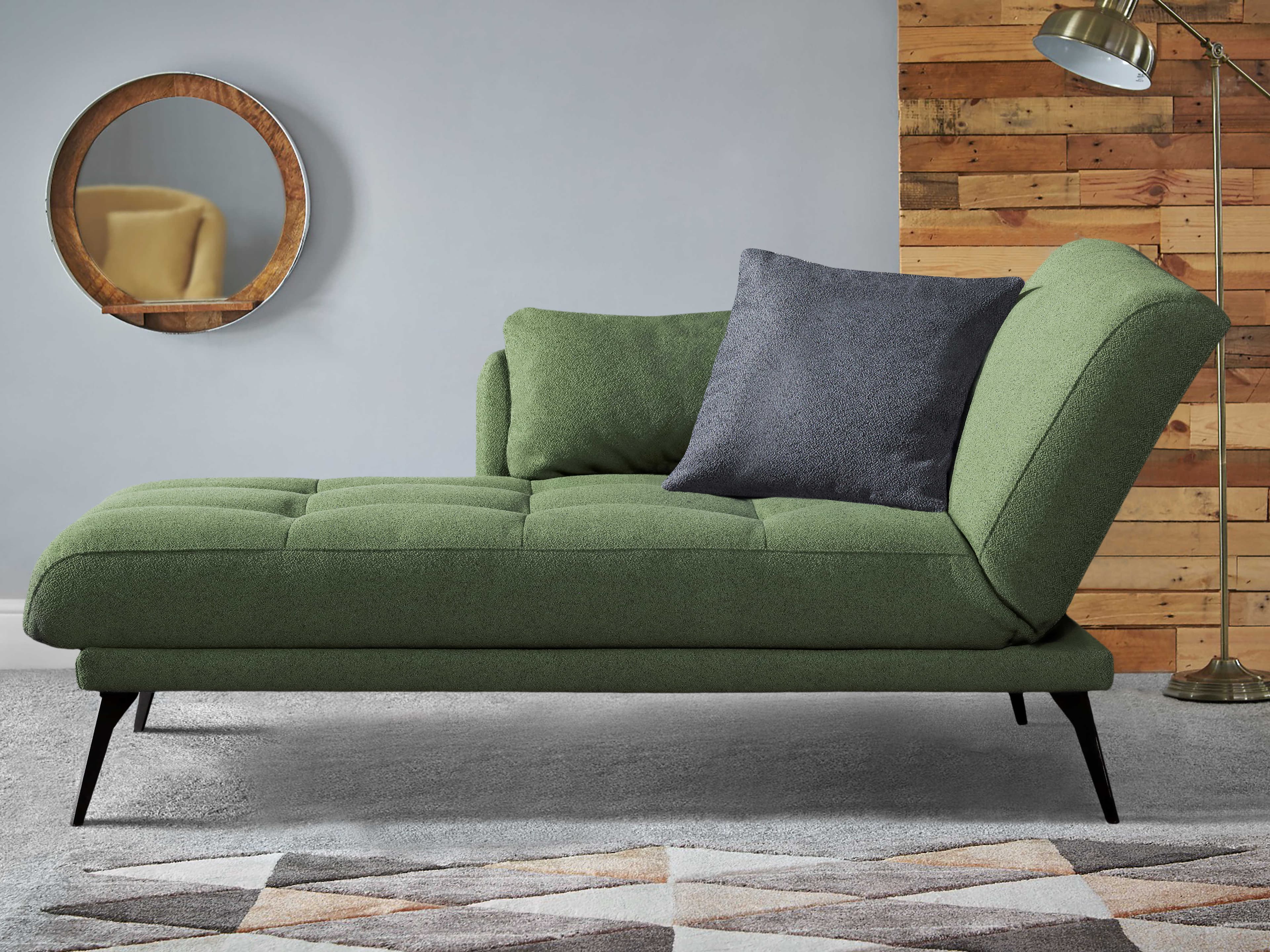 Schlafsofa Riby | Grün