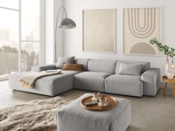 Ecksofa Clifton | Grau