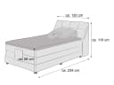 Boxspringbett Bresseo | Beige 2