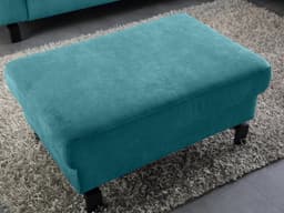 Polsterhocker Cabianca X | Türkis