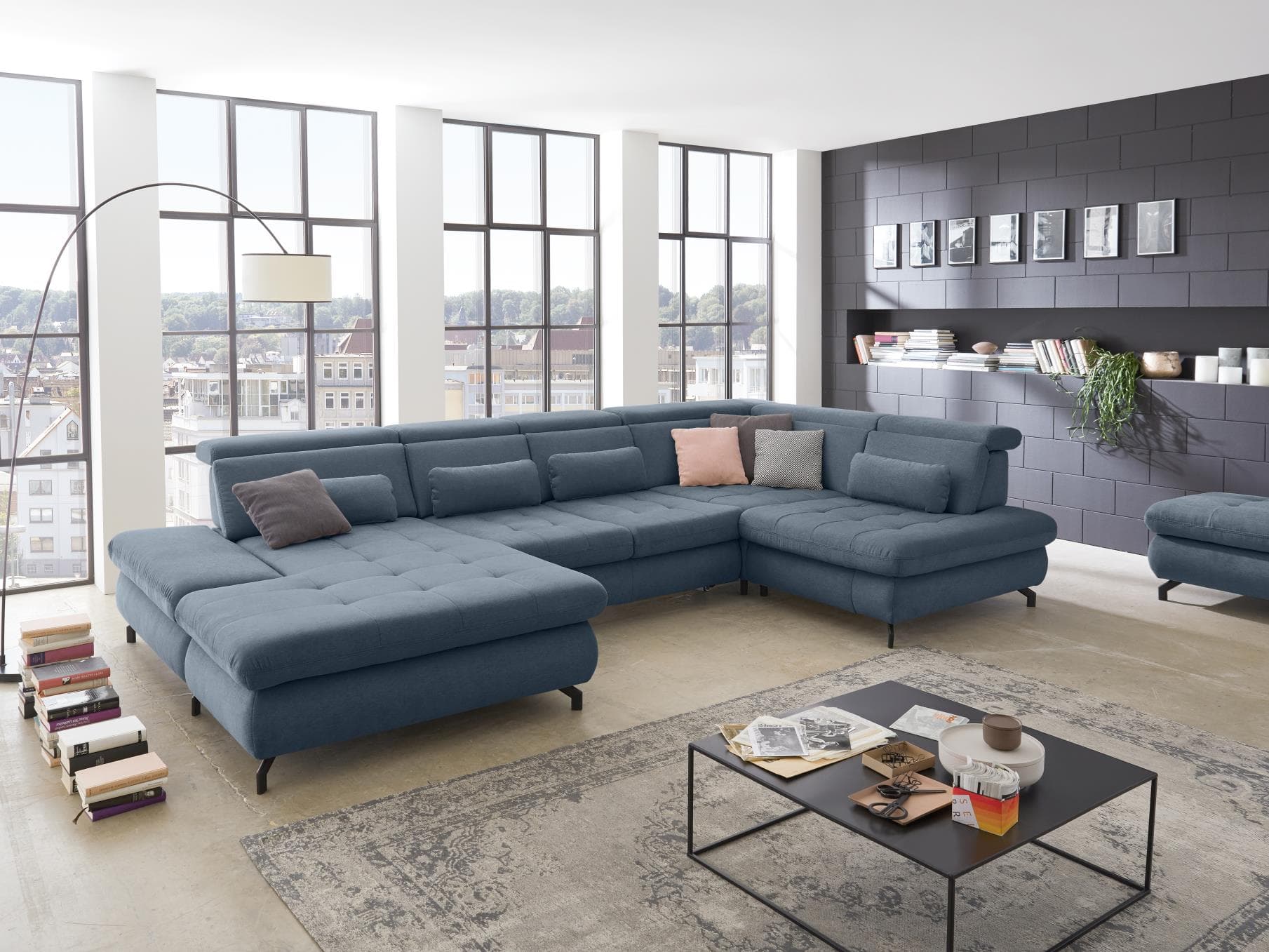 Wohnlandschaft Marella | Blau