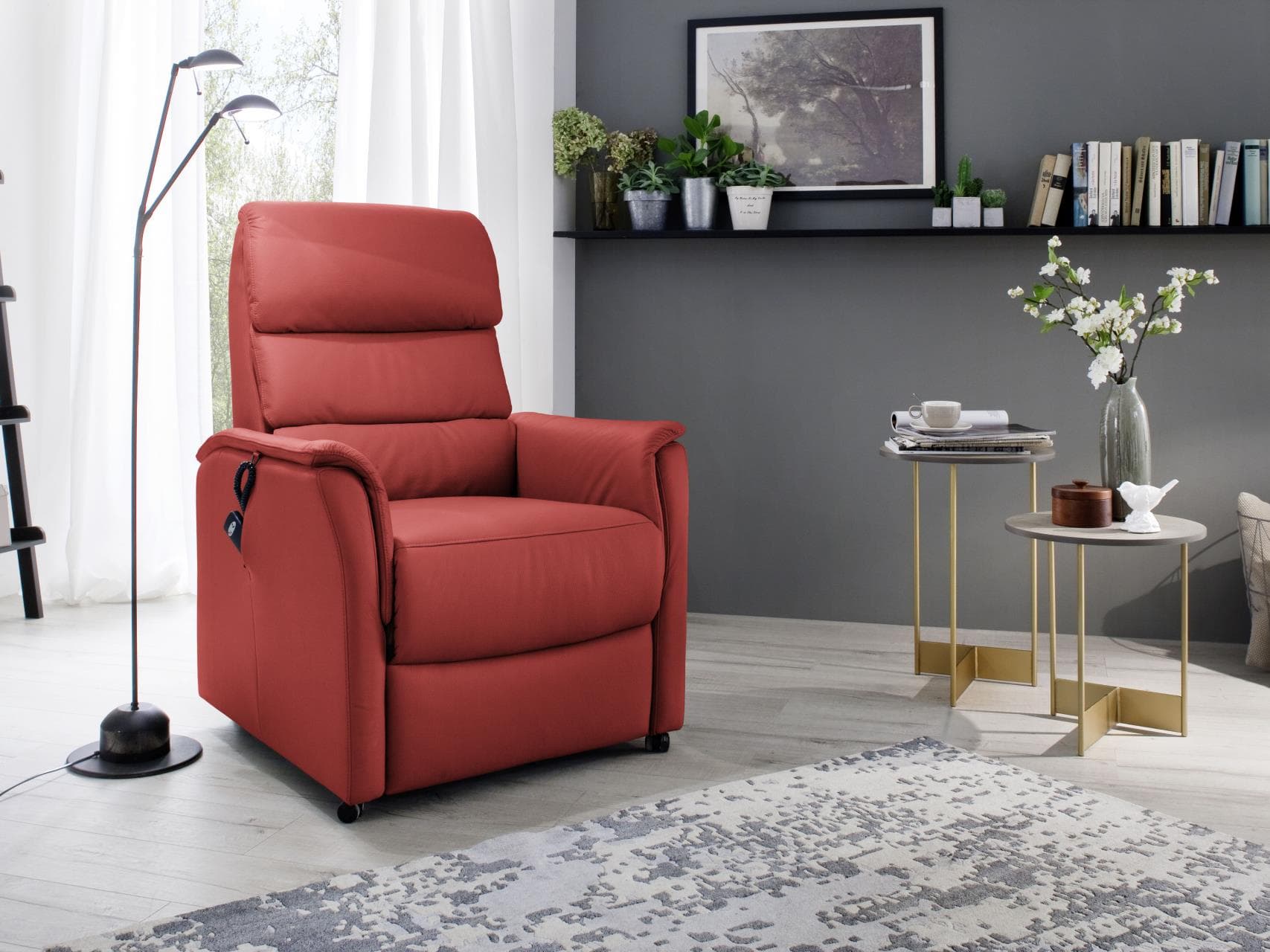 Relaxsessel Kuens | Rot