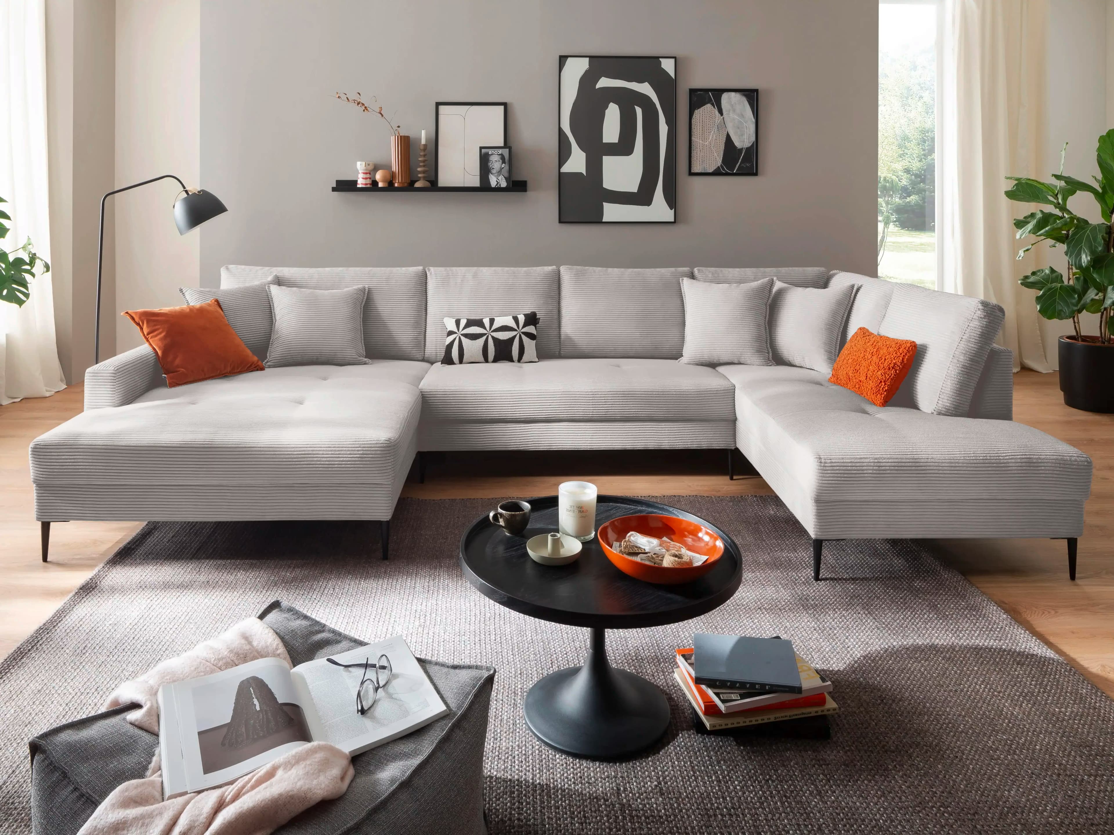 Wohnlandschaft Henrico | Grau