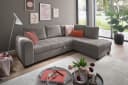 Ecksofa Hailey | Grau
