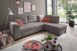 Ecksofa Hailey | Grau