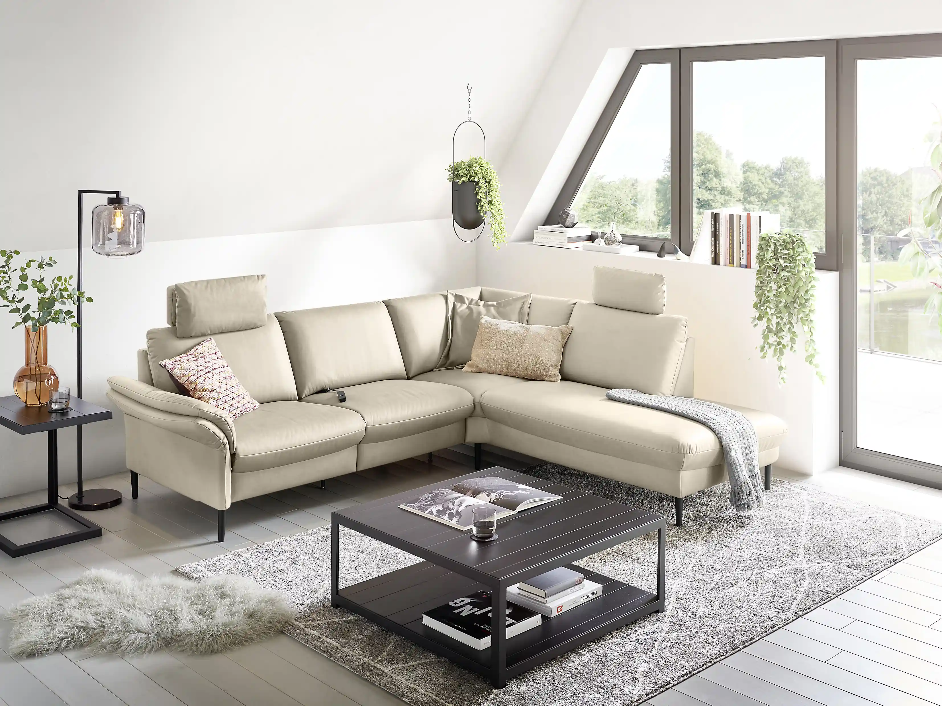 Ecksofa Carpin | Beige