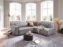Ecksofa Croviana | Grau