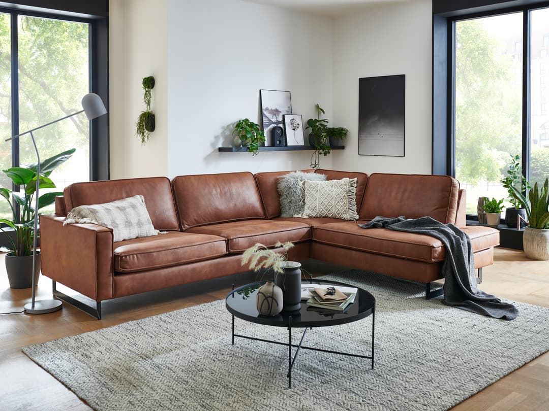 Ecksofa Kellan | Braun